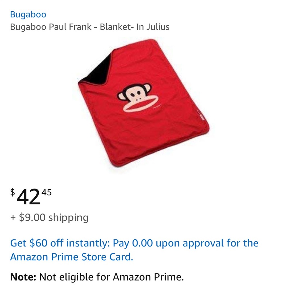 Bugaboo blanket